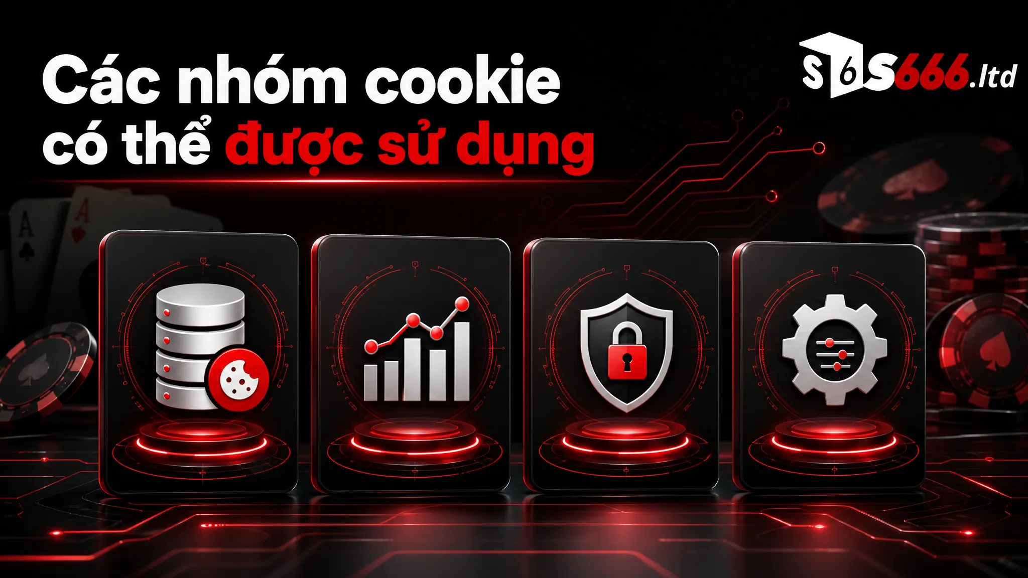 Các nhóm cookie có thể được sử dụng
