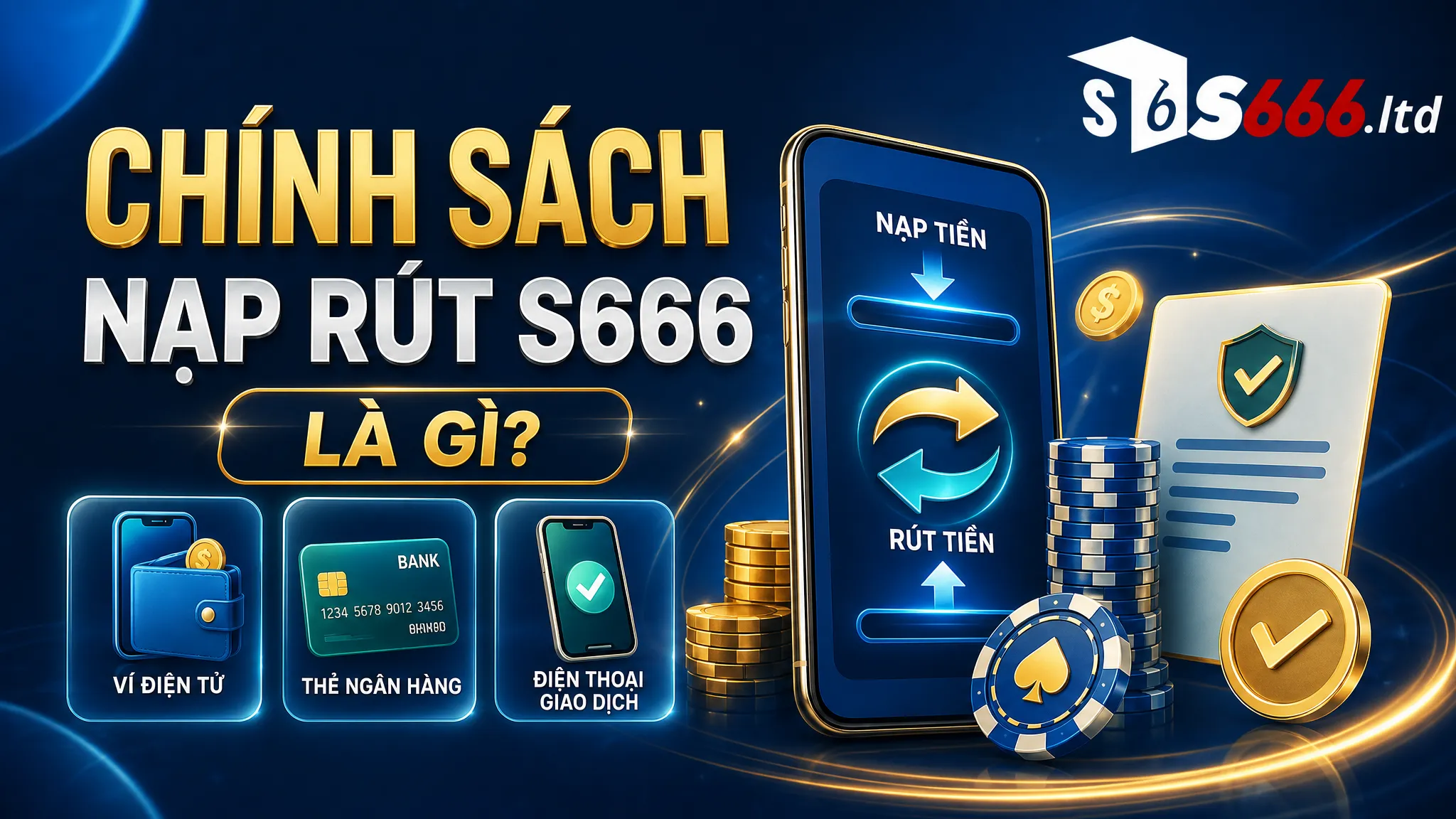 Chính sách nạp rút S666 là gì?