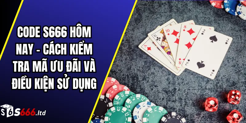 Code S666 Hôm Nay – Cách Kiểm Tra Mã Ưu Đãi Và Điều Kiện Sử Dụng