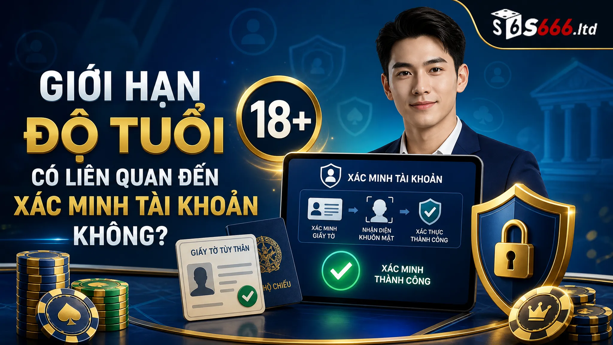 Giới hạn độ tuổi có liên quan đến xác minh tài khoản không?