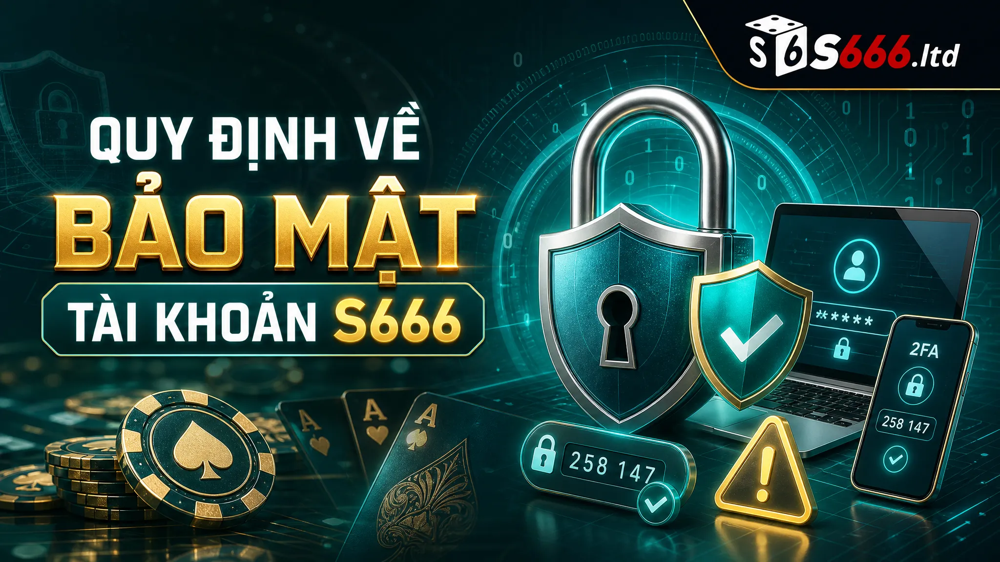 Quy định về bảo mật tài khoản S666