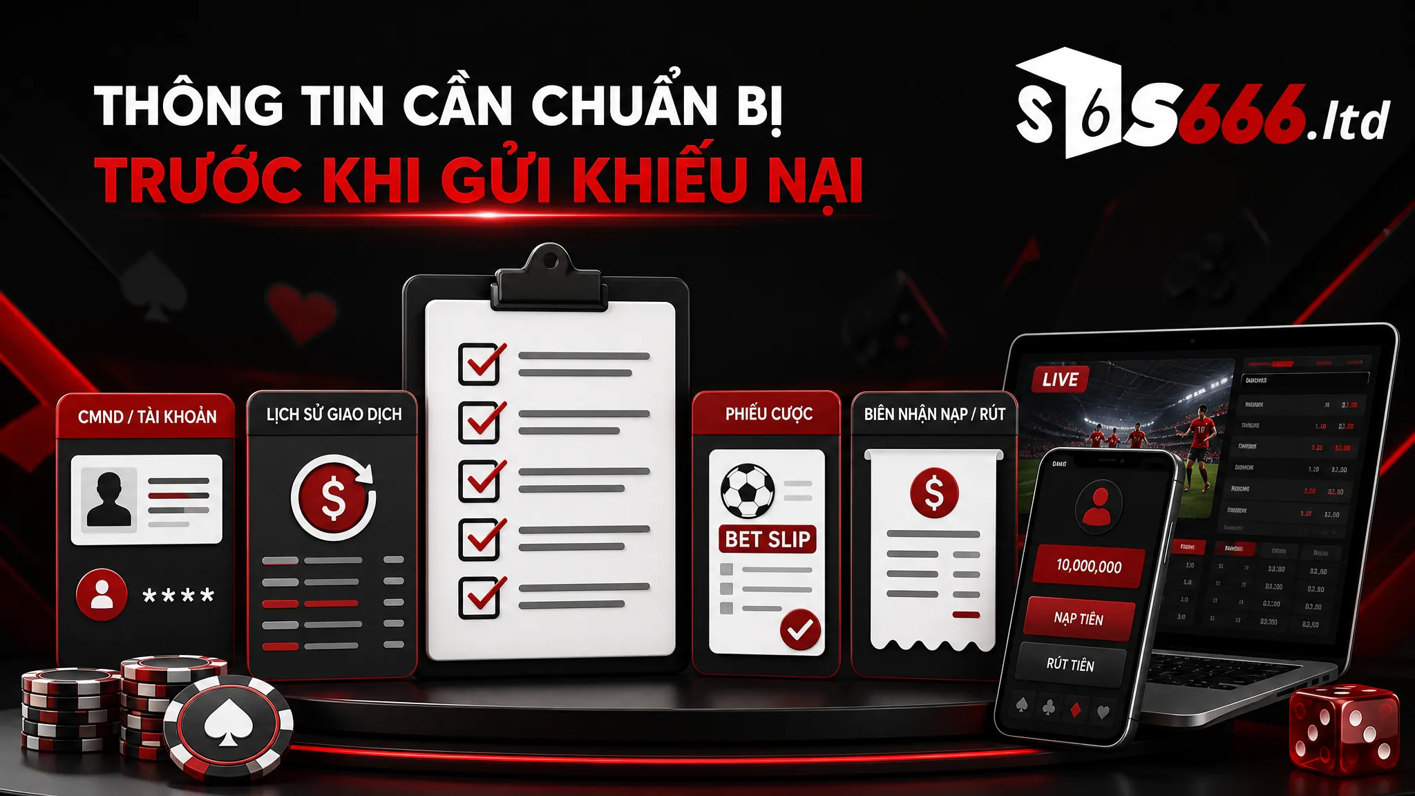 Thông tin cần chuẩn bị trước khi gửi khiếu nại