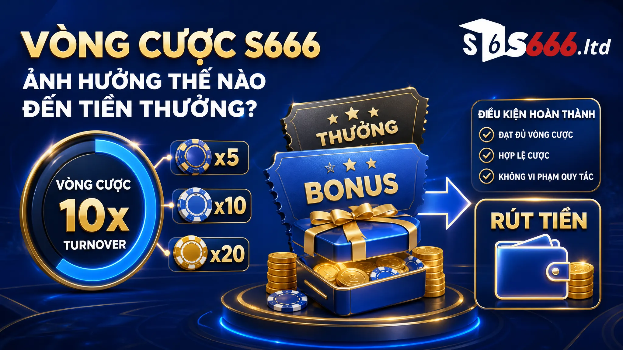 Vòng cược S666 ảnh hưởng thế nào đến tiền thưởng?